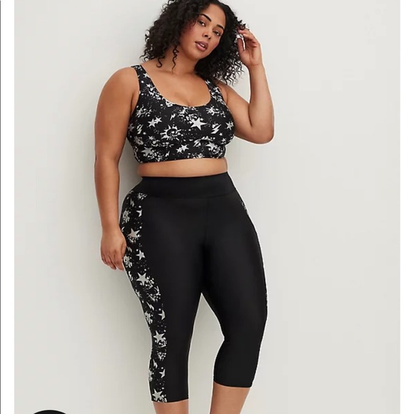 torrid Other - New! SET! Torrid Sz 3 Stars Skulls Swim Bathing Suit Top Leggings Bottoms 3X